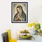 Round Full Drill Diamond Painting Kit, 5D Pray Virgin Mary Diamond Dots Arts Crafts Set Religious Belief Diamond Painting with Gem for Adult Beginner Virgin Mary Room Decor (12X16 inches)